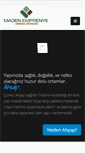Mobile Screenshot of madenkereste.com